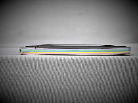 Maple NoteBook A5 - Semi Flexi Cover With Elastic - Five Colour (14.8 cm X 21.0 cm) 160 Pg