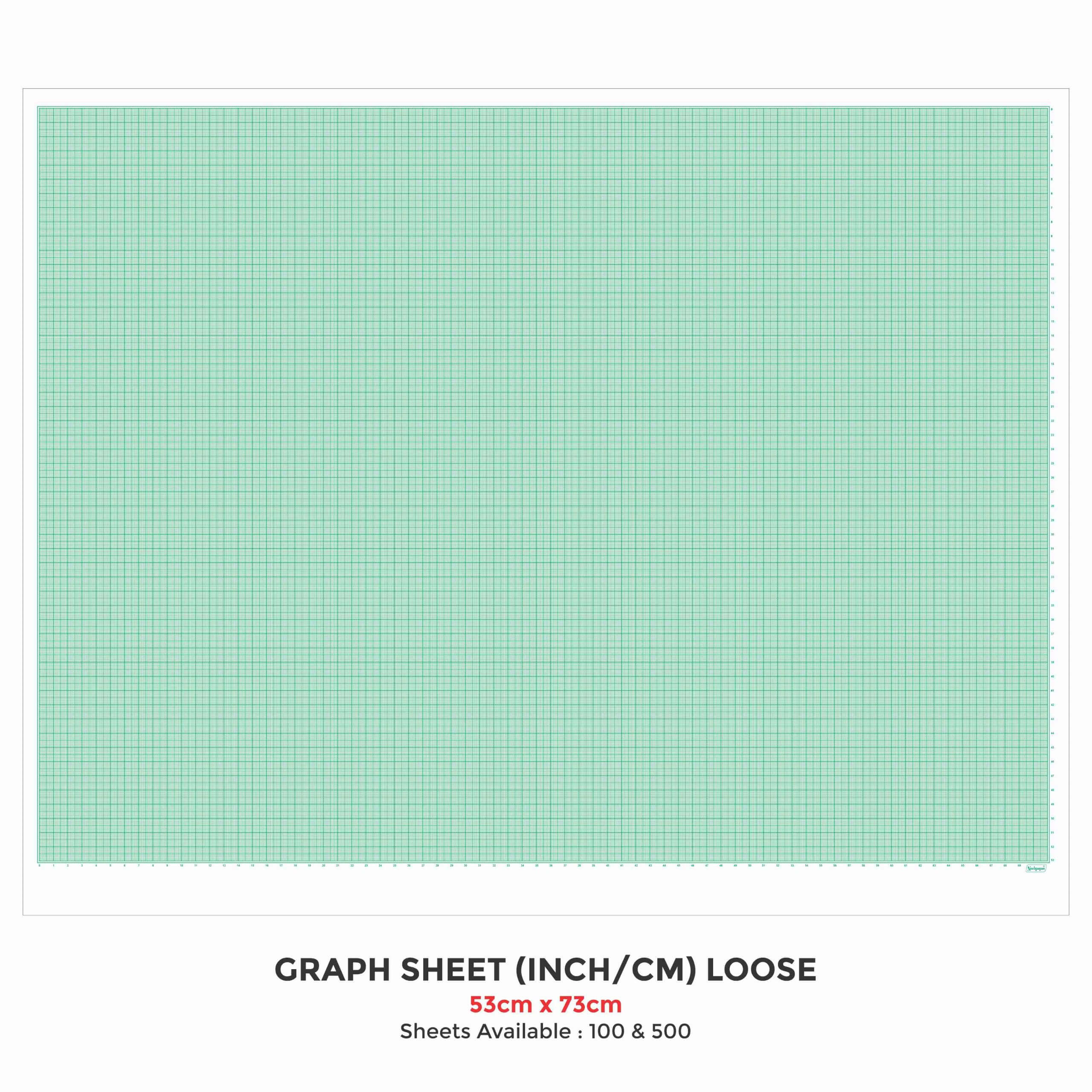 Graph Sheet CM 57cm X 73cm Loose Neelgagan Graph Sheet CM 57cm X 73cm Loose Neelgagan