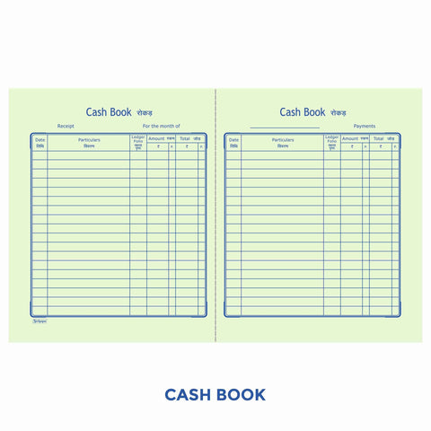 Account Books, Cash Book / Ledger Etc., Ordinary Binding, Copy Size (15.0cm x 19.0cm) 16x26