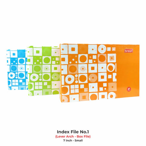 Index File (Lever Arch - Box File) No.1 (7 inch - Small)