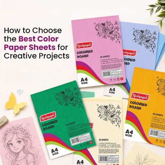 How to Choose the Best Color Paper Sheets for Creative Projects
