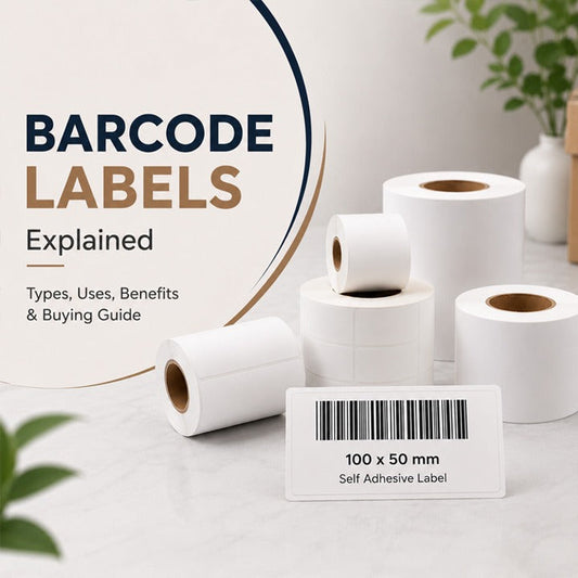 Barcode Labels Explained: Types, Uses, Benefits & Buying Guide