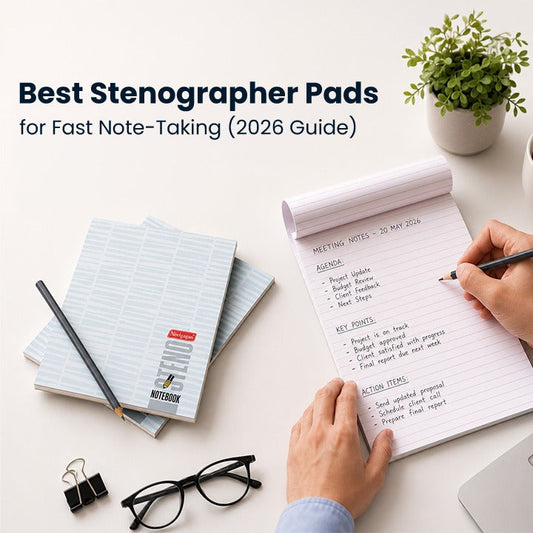Best Stenographer Pads for Fast Note-Taking (2026 Guide)