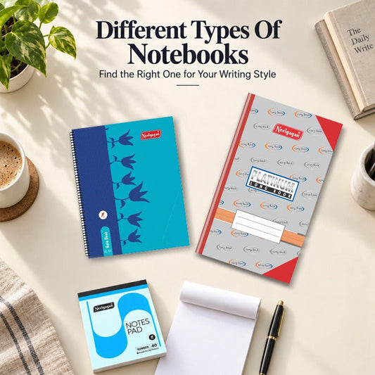 Different Types of Notebooks and How to Find the Right One for Your Writing Style