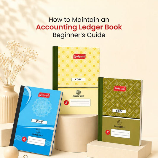 How to Maintain an Accounting Ledger Book: Beginner’s Guide