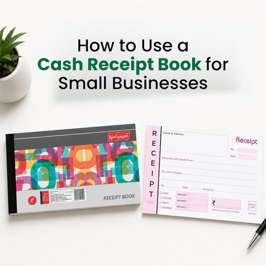 How to Use a Cash Receipt Book for Small Businesses