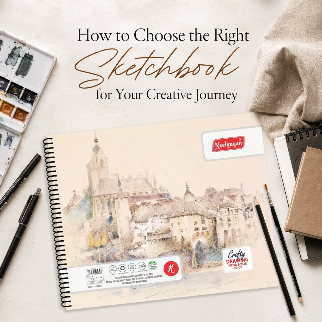 Sketchbook for Drawing: How to Choose the Right Sketchbook for Your Creative Journey