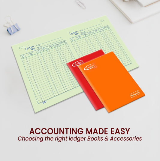 Accounting Made Easy: Choosing the Right Ledger Books and Accessories