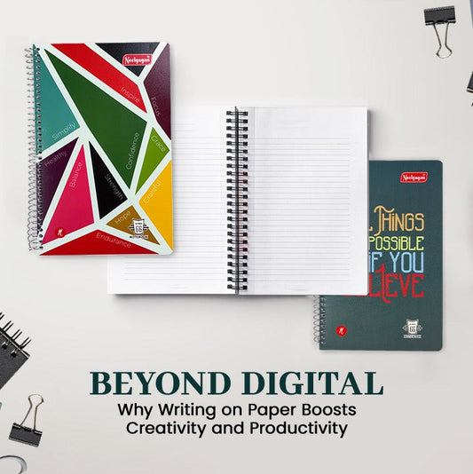 Beyond Digital: Why Writing on Paper Boosts Creativity and Productivity