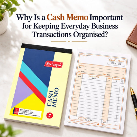 Why Is a Cash Memo Important for Keeping Everyday Business Transactions Organised?