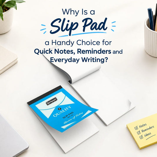 Why Is a Slip Pad a Handy Choice for Quick Notes, Reminders and Everyday Writing?