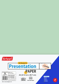 Colour Office Presentation Paper A4, (21 cm x 29 cm) Single Colour Paper
