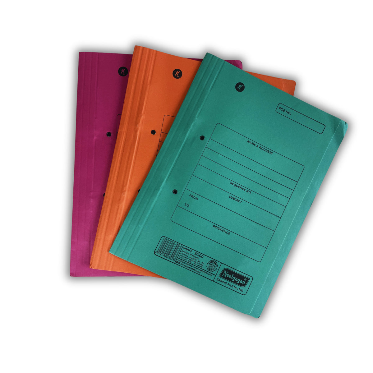 Flat Spine - Spring File Cobra (Suitable for A4 and Legal size paper ...