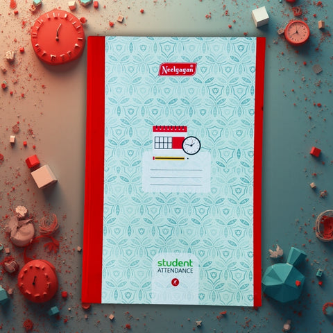 Neelgagan Student Attendance Register (38cm X 25.5cm)