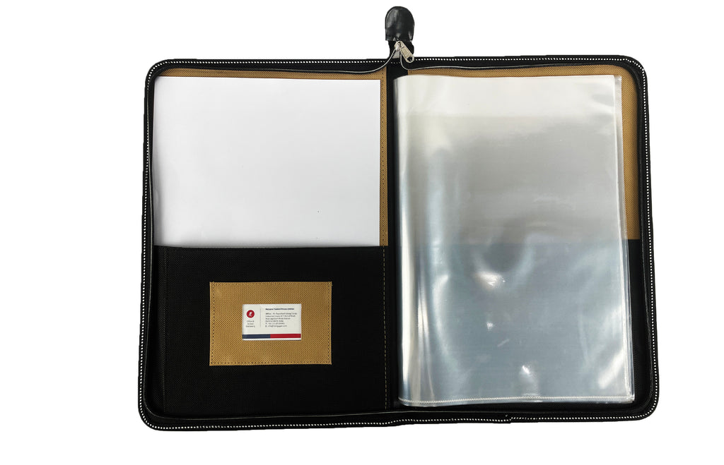 CB A3 1 Executive Portfolio Folder with 20 Pockets (Leaves) (S