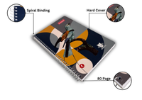Spiral Notebook No. 66 - 80 & 160 Pages (14.5cm x 22.5cm)
