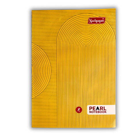 Pearl Notebook A4, Register, (21cm X 29.7cm) Softcover