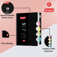 Premium Notebook No.03, Five Subject,  300 Pages, (21.7cm x 28.2cm)