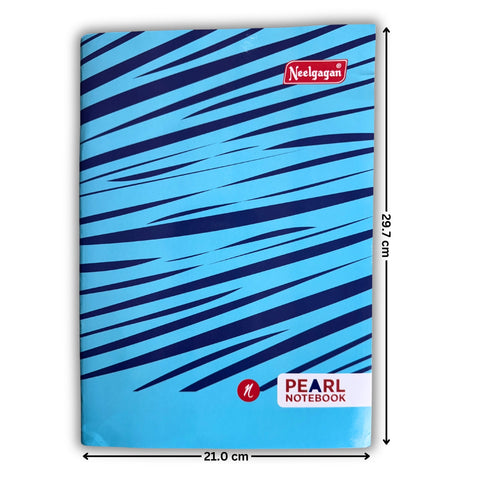 Pearl Notebook A4, Register, (21cm X 29.7cm) Softcover