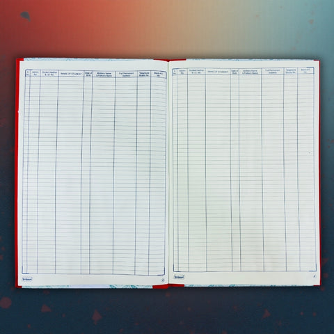 Neelgagan Student Attendance Register (38cm X 25.5cm)
