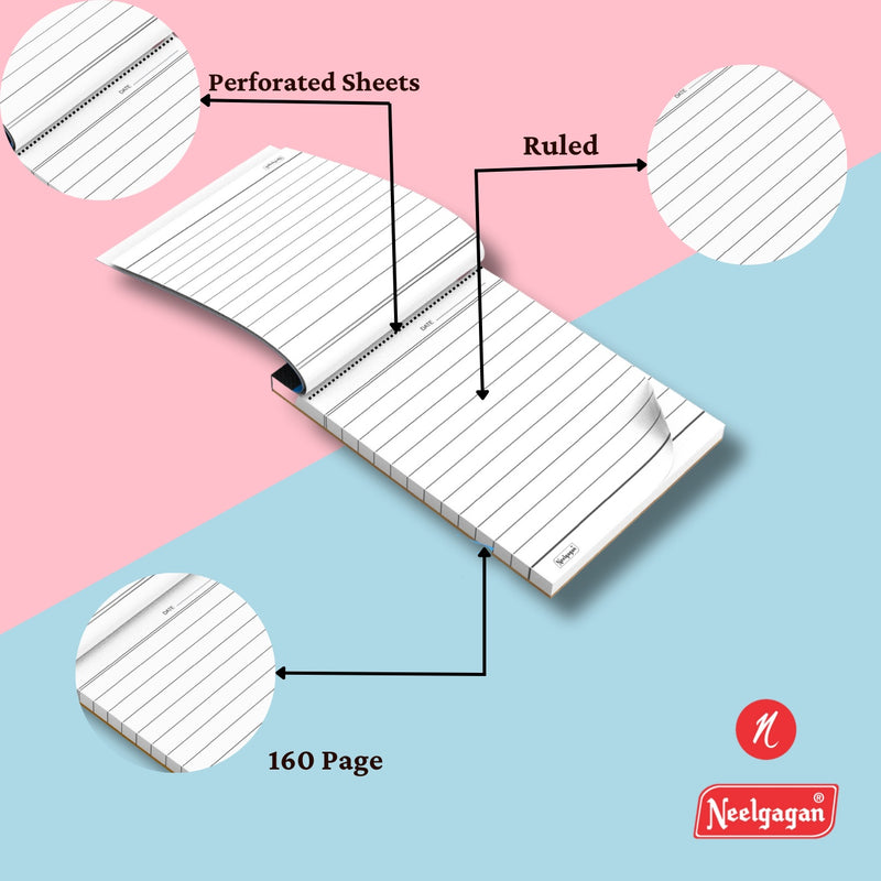 Slip Pad No. 11, Ruled & Plain (9.0 cm x 12.5 cm)