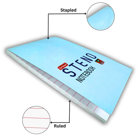 Steno Notebook, 12.5cm x 19.0cm (Soft cover) (Shorthand)