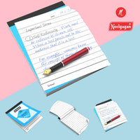 Slip Pad No. 11, Ruled & Plain (9.0 cm x 12.5 cm)