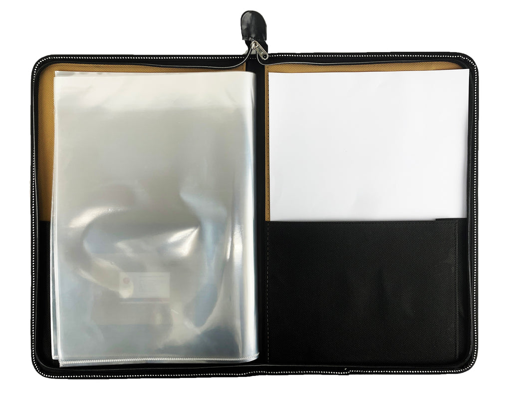 CB A3 1 Executive Portfolio Folder with 20 Pockets (Leaves) (S