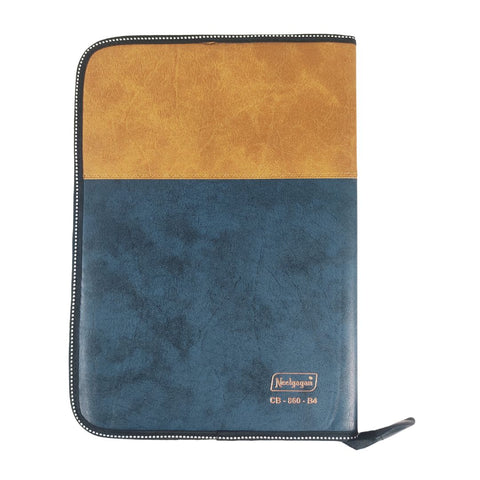 CB - 860 (Chain bag) Executive Portfolio Folder - with 20 Pockets (Leaves) - (Size : 38cm x 26.5cm)