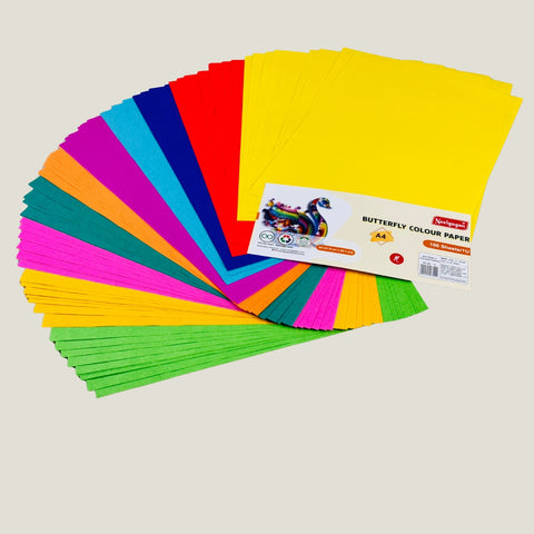 Neelgagan Butterfly Colour Paper A4 - 100 Sheet