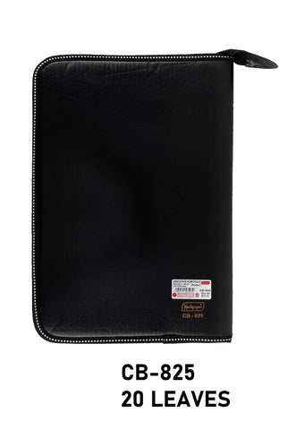CB - 825 (Chain bag) Executive Portfolio Folder - with 20 Pockets (Leaves) - (Size : 38cm x 26.5cm)