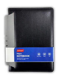 Prism Notebook – A5 Leatherite Material Round Corner with Pen Holder , 192 Pages