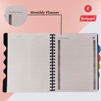 Premium Notebook No.00, Five Subject,  300 Pages, (11.0cm x 14.2cm)