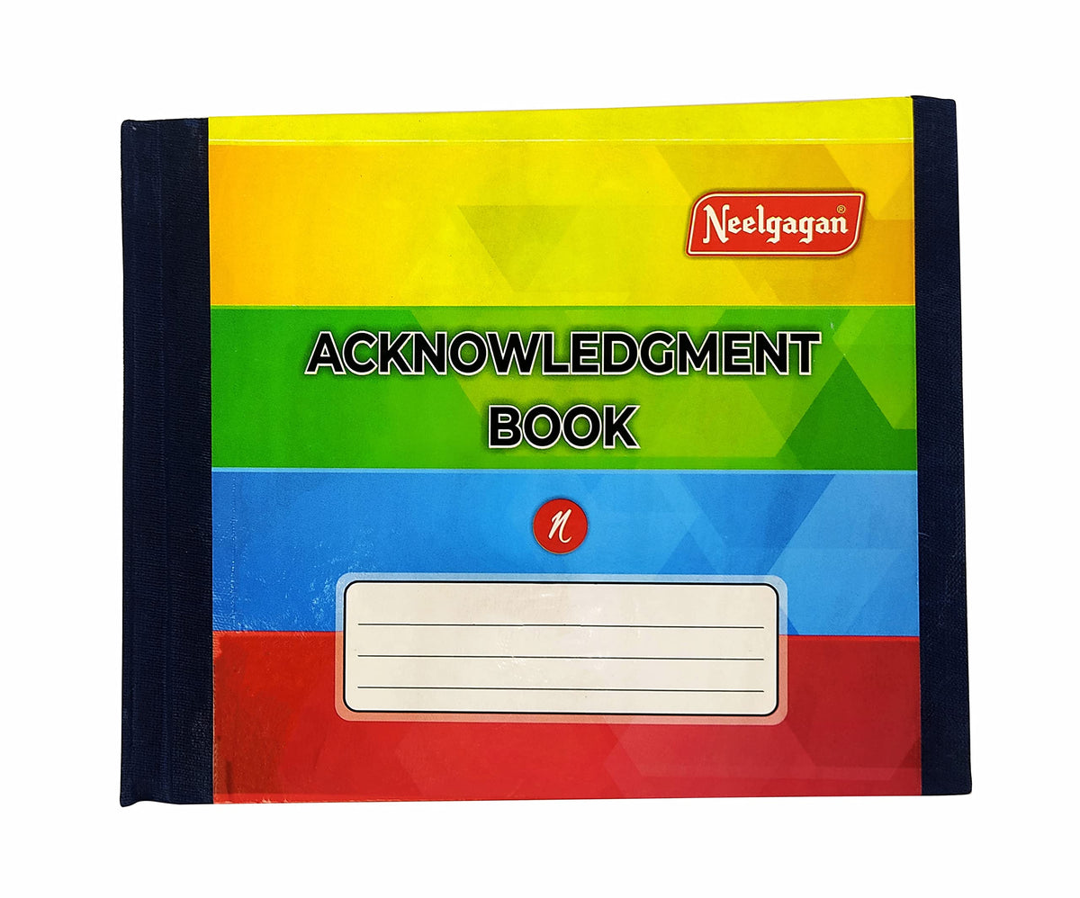 Acknowledgement Book (Peon Book), 192 Pages, (15.5 cm x 19.5 cm)