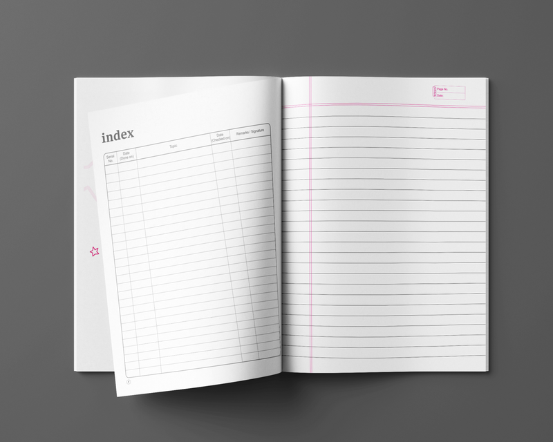 My Buddy Notebook, Copy Size (18cm X 24cm) Softcover