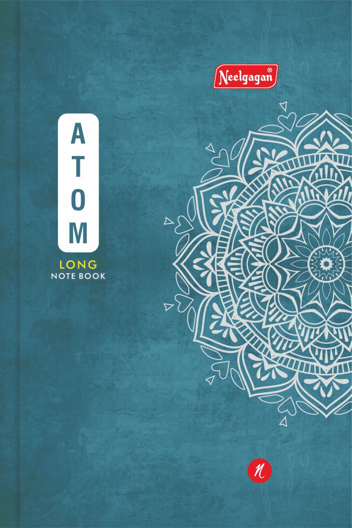 Atom Notebook, Hardbound ( Size - 25.2cm x 38.0cm )