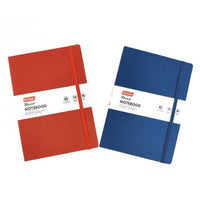 Blend Notebook – A5 Semi Flexi Cover Buckram Material Round Corner with Elastic Band 200 Page.