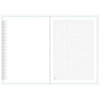 Blend Notebook – A5 Semi Flexi Cover Buckram Material Round Corner with Elastic Band 200 Page.