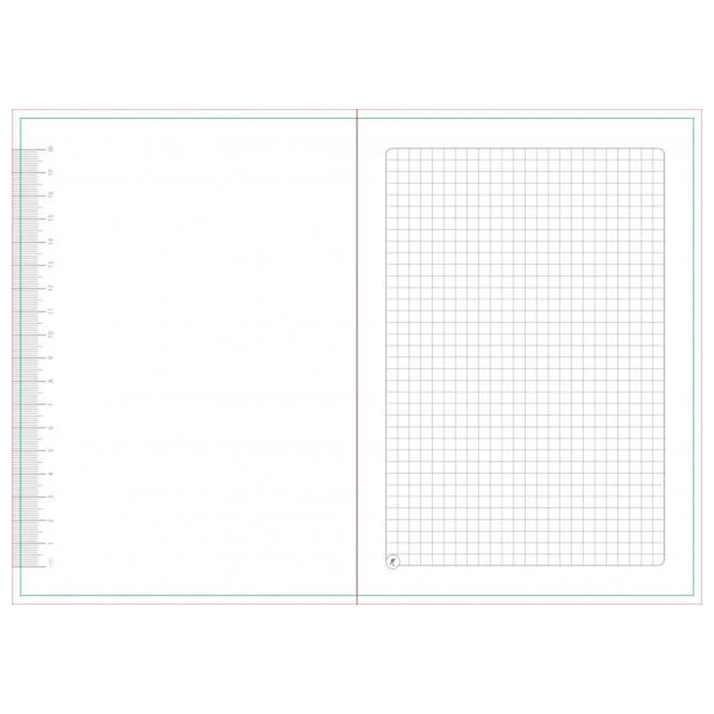 Blend Notebook – A5 Semi Flexi Cover Buckram Material Round Corner with Elastic Band 200 Page.