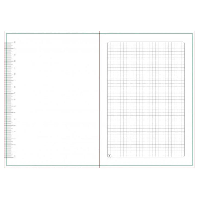 Blend Notebook – A5 Semi Flexi Cover Buckram Material Round Corner with Elastic Band 200 Page.