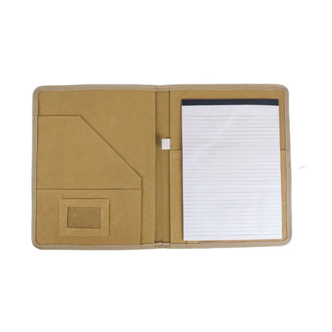 CBF - 920 Jute Conference Folder (15 Sheet Pad Inside) Suitable For A4