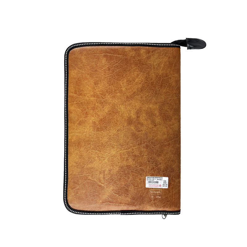 CB - 850 (Dual tone Chain bag) Executive Portfolio Folder - with 10,20,30 Or 40 Pockets (Leaves) - (Size : 38cm x 26.5cm)