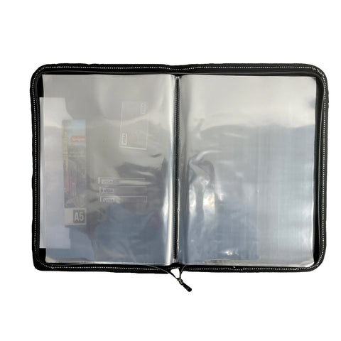 CB - 860 (Chain bag) Executive Portfolio Folder - with 20 Pockets (Leaves) - (Size : 38cm x 26.5cm)