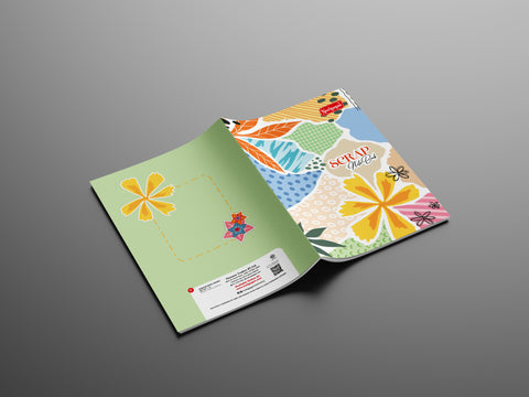 Scrap Notebook A4 Coloured Pages (21cm X 29.7cm) Softcover