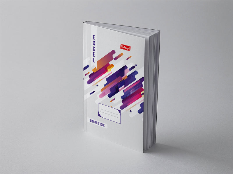 Excel Notebook, Register (19.0 cm x 30.5 cm) Hardbound