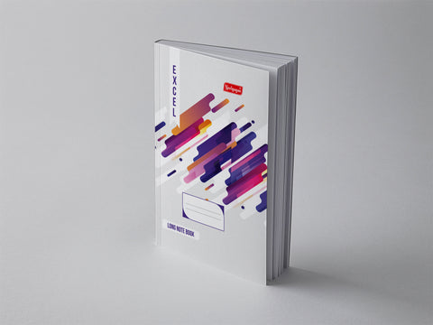 Excel Notebook, Register (19.0 cm x 30.5 cm) Hardbound