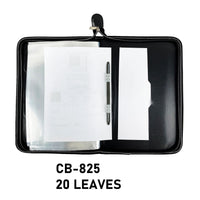 CB - 825 (Chain bag) Executive Portfolio Folder - with 10,20,30 Or 40 Pockets (Leaves) - (Size : 38cm x 26.5cm)