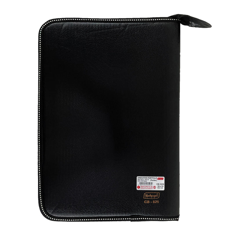 CB - 825 (Chain bag) Executive Portfolio Folder - with 10,20,30 Or 40 Pockets (Leaves) - (Size : 38cm x 26.5cm)