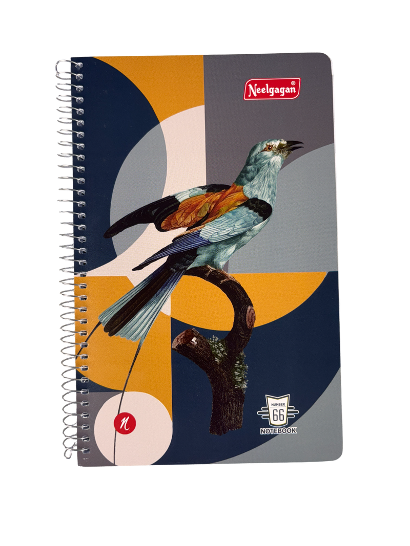 Spiral Notebook No. 66 - 80 & 160 Pages (14.5cm x 22.5cm)
