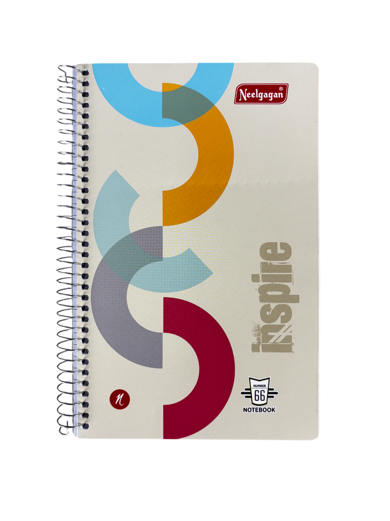 Spiral Notebook No. 66 - 80 & 160 Pages (14.5cm x 22.5cm)